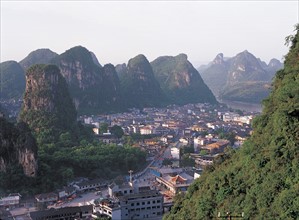 Landscape, Guilin, Lijiang, Guangxi Province, China