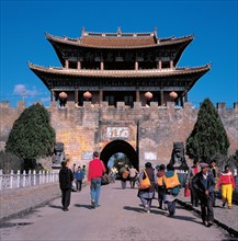 Gate, China