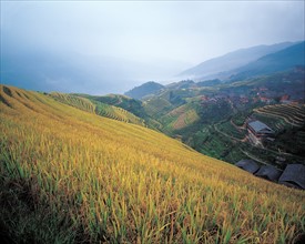 Vue aérienne, Chine