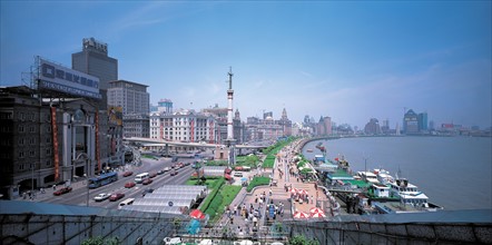 Le Bund, à Shanghaï, Chine