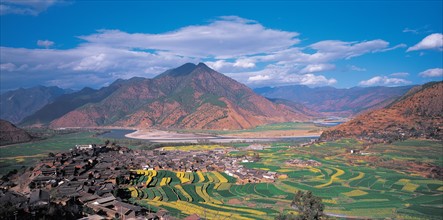 Comté de Lijiang, dans la province de Yunnan, Chine