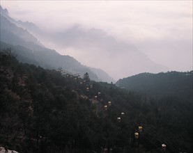 Le Mont Lu à Jiangxi, Chine
