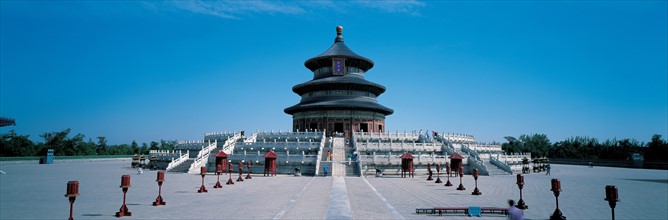 Salle des prières pour la bonne moisson du Temple de l'auguste ciel à Pékin, Chine