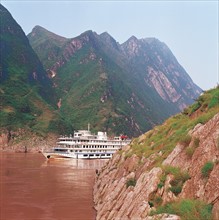 Gorge de Wu, une des Trois Gorges du fleuve Chanjiang, Chine