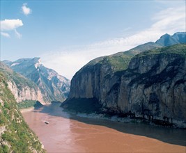 Les gorges de Xiling et de Qutang, Chanjiang, Kuimen, Chine