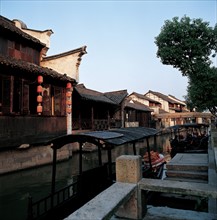 Village au bord de l'eau, Chine