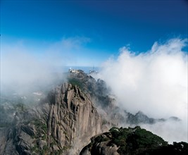 Le Mont Huangshan, Chine