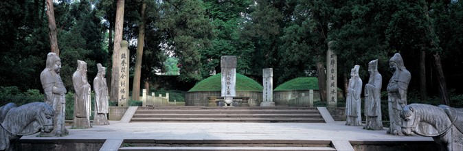 Tombe du Général Yue Fei, ville d'Hangzhou, Chine