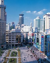 Shanghai Municipality, the east of Nanjing Road, China