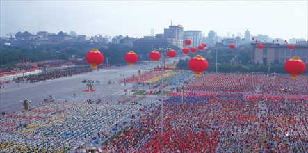 Fête, Pékin, Chine