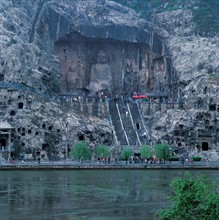 Longmen Grottoes, Luoyang, Henan, Chine