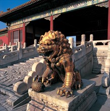 Sculpture, Pékin, Chine