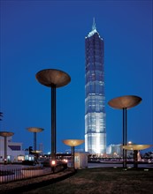 La tour Jin Mao de Shanghaï, Chine
