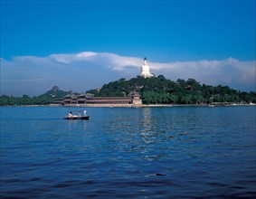 Parc Beihai à Pékin, Chine