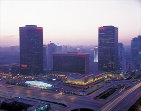La Place financière internationale de Pékin, Chine
