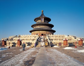 Salle des prières pour la bonne moisson du Temple de l'auguste ciel à Pékin, Chine