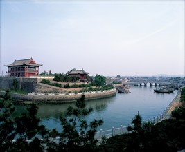 Site de Penglai, ville de Yantai, province du Shandong, Chine