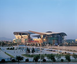 Le Complexe olympique de Guangzhou, Chine