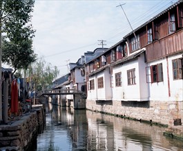 Ancien village de Zhouzhuang, Chine