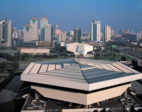 Le Centre sportif Tianhe, Chine