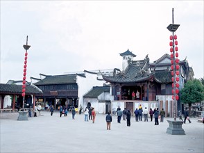 Opéra ancient de la ville de Wuzhen, Chine