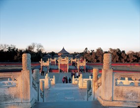 Autel circulaire du Temple de l'auguste ciel à Pékin, Chine