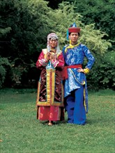 Mongolian couple, China