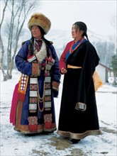Couple tibétain, Chine