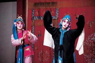 Chanteuses d'opéra, Chine