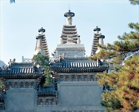 Le Temple aux nuages d'azur, Chine