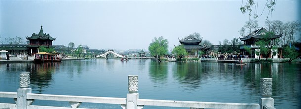 Le Lac de l'Ouest de Yangzhou, Chine