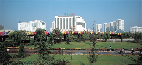 Le "Continental Grand Hotel" de Pékin, Chine