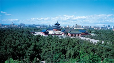 Le Temple de l'auguste ciel à Pékin, Chine