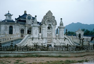 Le parc des ruines du Palais Yuanmingyuan, Chine