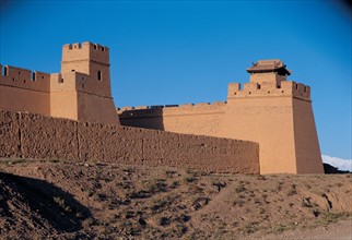 La Grande Muraille de Chine, province du Gansu