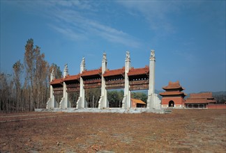 QingXi Tomb, Chong Tomb, HeBei, Mausoleum, China