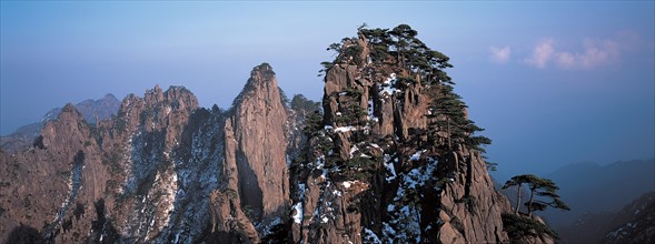 Mont Huang, province de l'Anhui, Chine