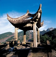 Edicule, Mont Huang, Chine