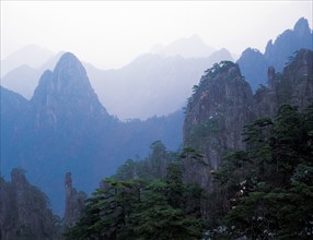Mont Huang, Chine