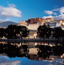 Le Palais Potala à Lhassa, Tibet, Chine