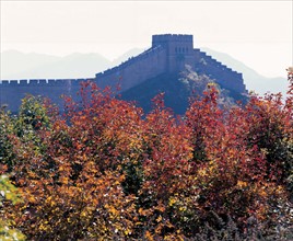 The Badaling section of the Great Wall in Beijing,China