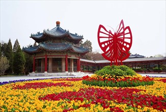 Orchid Pavilion of the Zhongshan Park, Beijing,China