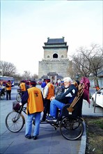 One of famous drum towers in Beijing,China