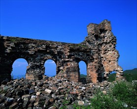 The ruins of Jinshanling Great Wall,Hebei Province,China