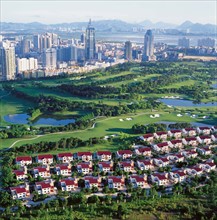 Golf course in Shenzhen, China