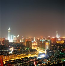 Nightscape of Shenzhen, China