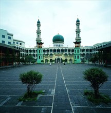 The Dongguan Mosque in Xining,Qinghai Province,China