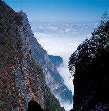 Gold Peak of Emei mountain,Sichuan,China