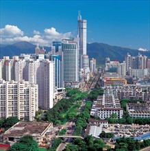 Cityscape of Shenzhen,China