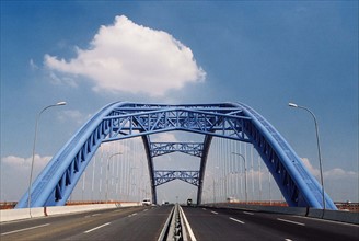 Changfeng Bridge of Wuhan,China